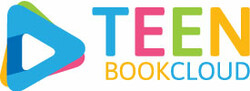 image show the Teen Book Cloud logo in colourful text